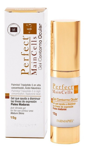 Imagen 1 de 6 de Gel Contorno Ojos Ácido Hialurónico Más De 45 Años Pmc 15 G