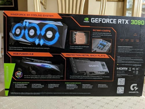Imagen 4 de 4 de Tarjeta Gráfica Gigabyte Geforce Rtx 3090 Gaming Oc 24gb Gdd