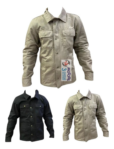 Jm Campera Brooklyn Moto Kevlar Amboy Membrana Impermeable