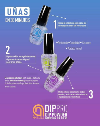 Kit Dip Pro® (sistema De Inmersión Para Uñas Acrilicas)