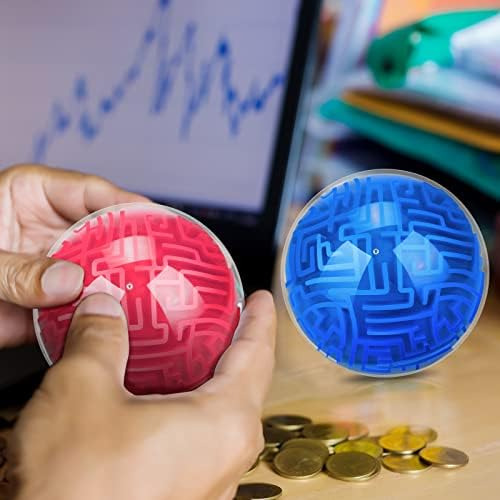Maze Ball 3d Maze Puzzle De 2 Piezas Para Acertijos, Juegos