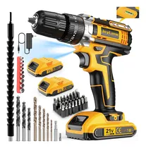 Comprar Juego De Taladros Inalámbricos De 21v, Taladro Eléctrico ...
