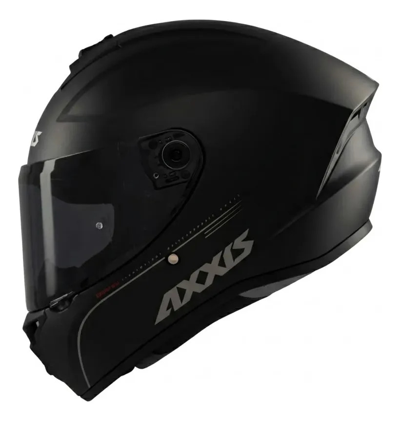 Casco Moto Axxis Draken S Negro Mate Ece2206 A1 Cetificado Negro Draken Mate Mate M