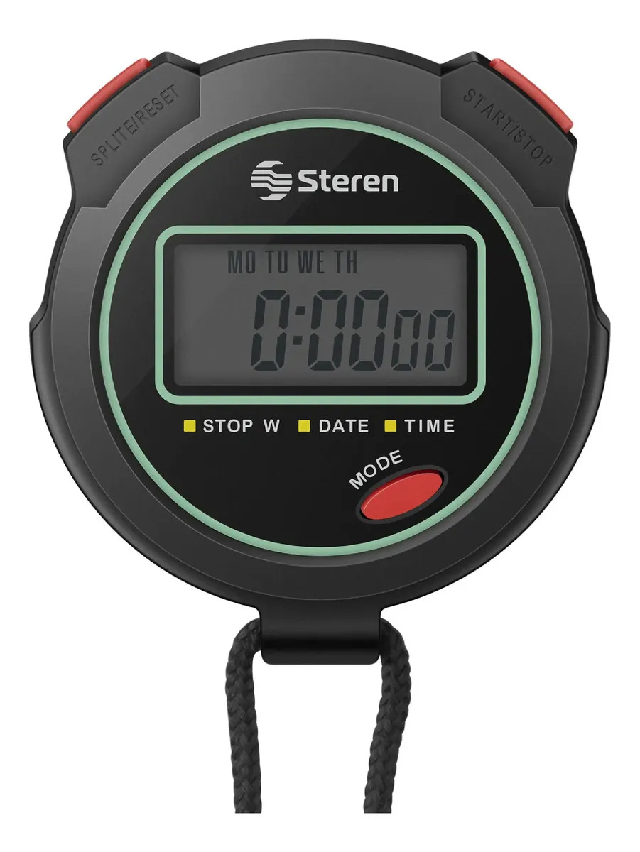 Steren Cronometro Deportivo Clk-140 Negro