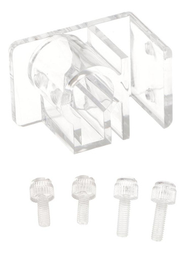 1 Unids Acrílico Acuario Tank Hose Holder Clip Tubería De