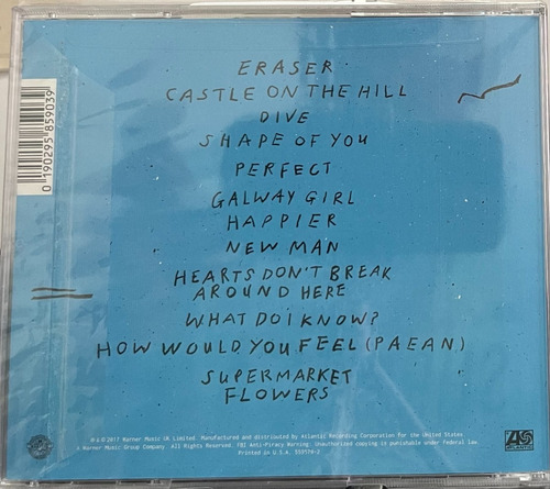 Imagen 2 de 2 de Ed Sheeran - Divide