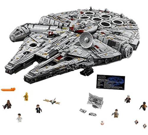 Lego Star Wars Ultimate Millennium Falcon 75192 Kit De Const