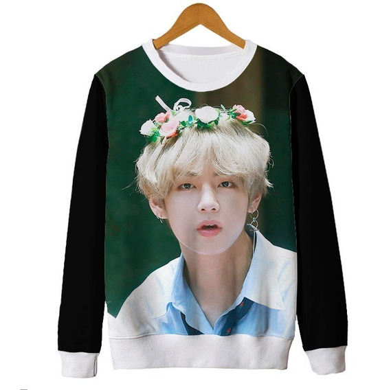 Moletom Bts Kim Taehyung - Camisolas e moletons com o Melhores Preços no Mercado Livre Brasil