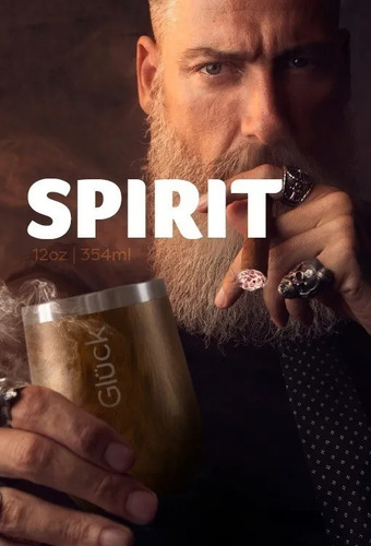 Imagem 5 de 5 de Copo Térmico De Whisky Gluck Spirit Wood 354ml
