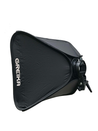 Imagem 3 de 6 de Kit Softbox Dobravel 60x60cm + Suporte + Disufor + Bolsa