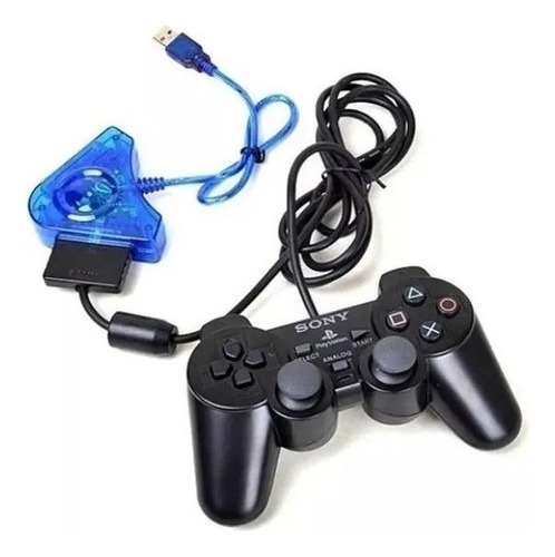 Adaptador Mando Playstation 2 Ps2 Joystick Usb A Pc Y Ps3