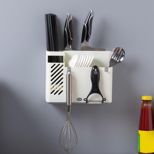 Soporte Para Cubiertos Y Utensilios, Caja De Drenaje Para