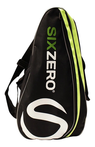 Bolso Paletero Sixzero Tipo Mochila Asfl70 Color Negro/Verde