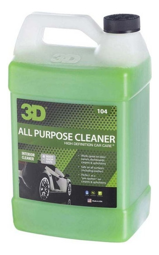 3d Apc All Purpose Cleaner Limpiador Tapizados Multiuso