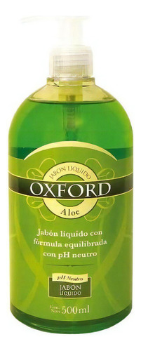 Oxford Jabon Liquido Aloe 500ml