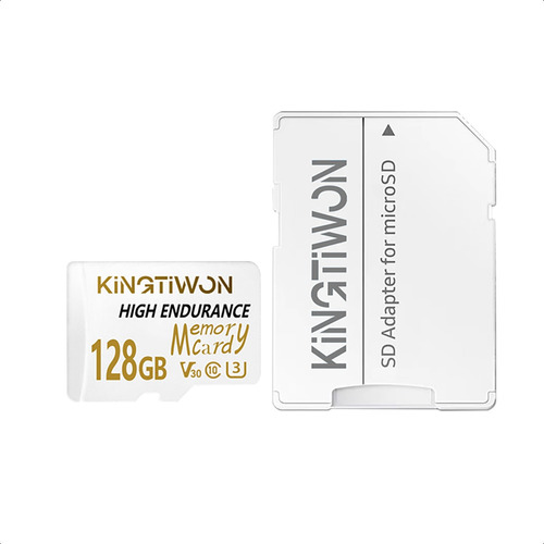 Tarjeta De Memoria 128gb Kingtiwon Micro Sdxc Con Adaptador