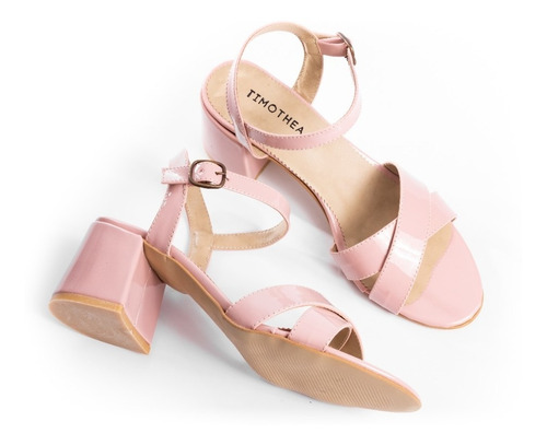 Imagen 5 de 7 de Sandalias Mujer Zapatos Plataformas Taco Bajo Fiesta Cómodas