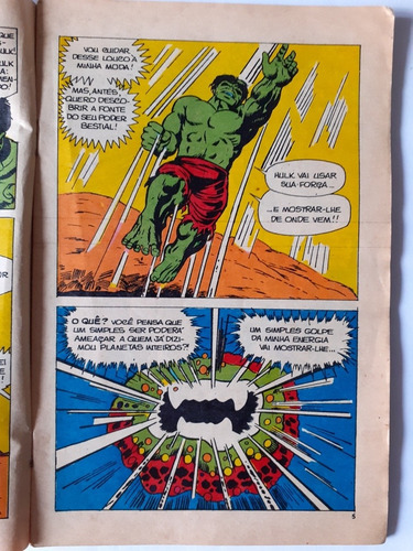 Hq Hulk 6 Bloch Raridade (Usado)