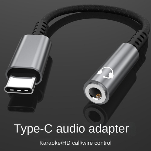 Adaptador De Audio Digital C4usb C A Conector Para Auricular