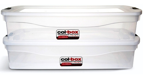 Caja Plástica Mega Col Box X 36 L. Art 9407 X2 U. Colombraro