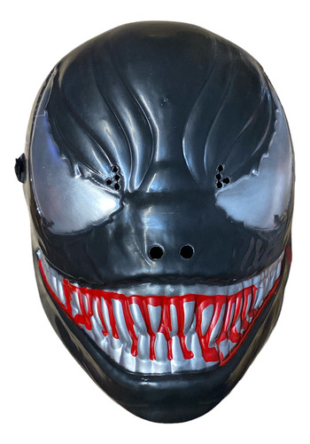 Máscara Venom Black Spiderman Súper Héroes Halloween