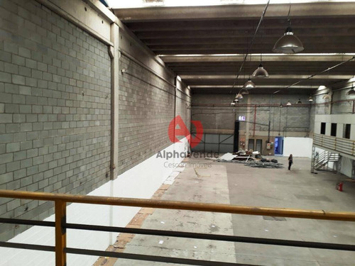 Galpão Para Alugar, 1000 M² Por R$ 29.800/mês - Tamboré - Barueri/sp - Ga0675