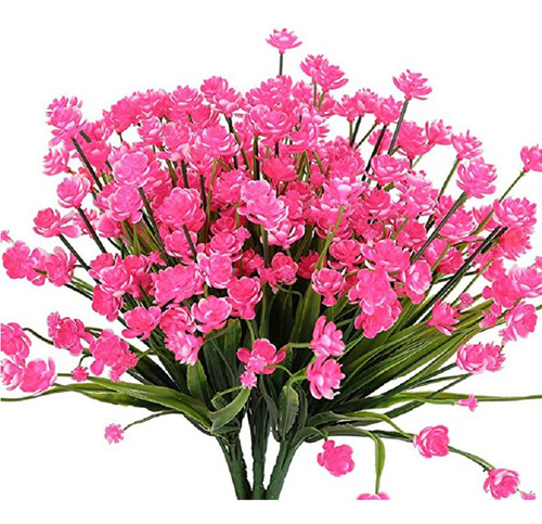 E8 Paquetes De Flores Artificiales Para Exteriores, Flores F
