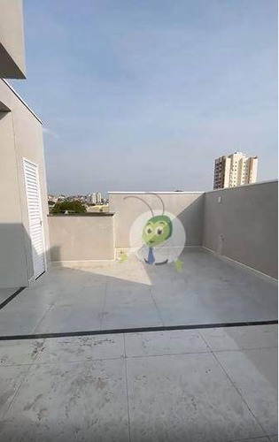 Imagem 3 de 14 de Cobertura Com 2 Dormitórios À Venda, 90 M² Por R$ 380.000,00 - Vila Pires - Santo André/sp - Co0358