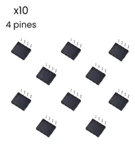 Comprar Socket Header 4 Pines Hembra 90 Grados 1 Fila 2.54mm Kit 10
