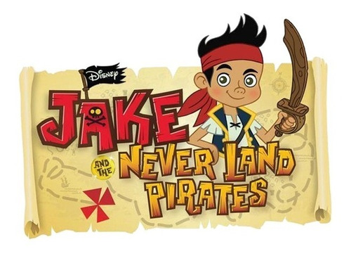 Kit Imprimible Jake Y Los Piratas - Bolsitas - Invitaciones