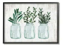 Comprar Decoración Framed Wall Art Especias Jarras De Cristal 