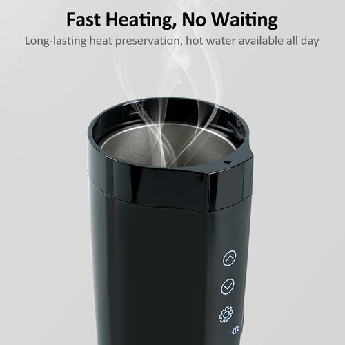 Y Taza De Café De Acero, Para Calentar Leche De Té Calentada