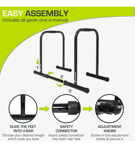 Barras Soporte Entreno Resistente Segura Versatil Ejercicio