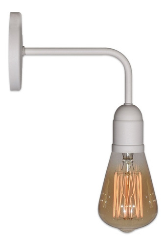 Lampara Aplique Pared Industrial Moderno Vintage Apto Led