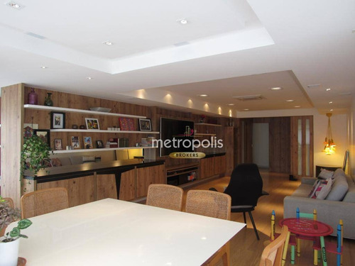Imagem 5 de 27 de Apartamento Com 3 Dormitórios, 175 M² - Venda Por R$ 1.550.000,00 Ou Aluguel Por R$ 6.500,00/mês - Jardim - Santo André/sp - Ap5649