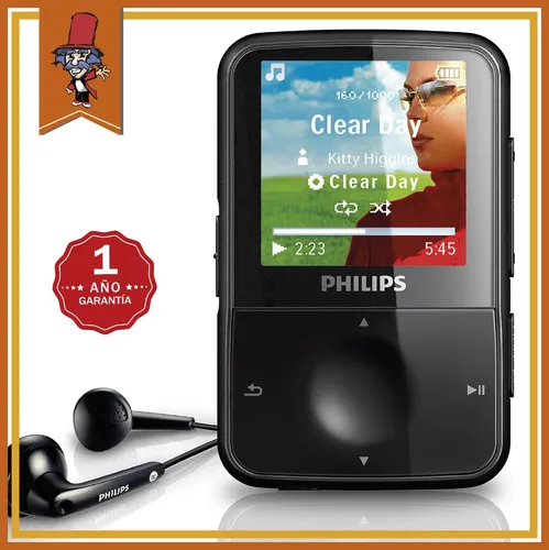 Mp3 Mp4 Philips 4gb Gogear Vibe Grabador Fotos Videos