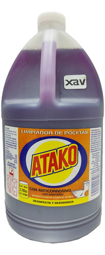 Limpiador Poceta Desinfectante Atako Galon 9570 Xavi