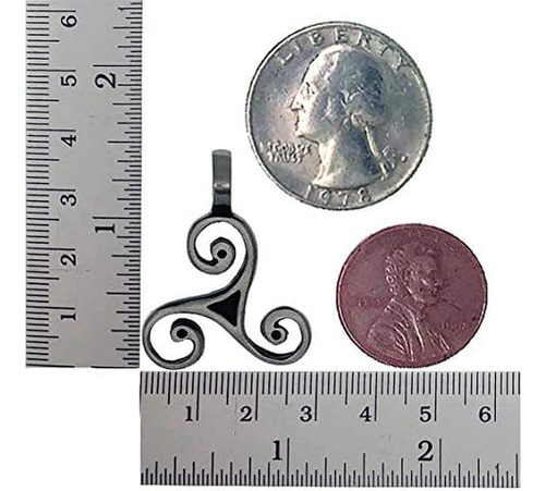 Joyería Celta Druida Triskele Triskelion Viking Pewter Colla