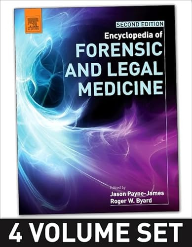 Livro Encyclopedia Of Forensic And Legal Medicine De Byard R