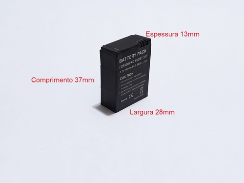 Bateria Camera  Gopro Hero 3 Dbt-301 3.7v 1600mah Li-ion  (0
