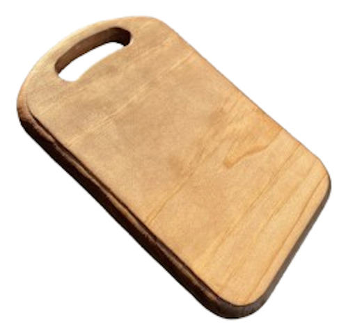 Tabla Mini Picar Carne Wagyu Madera Natural Hecha A Mano