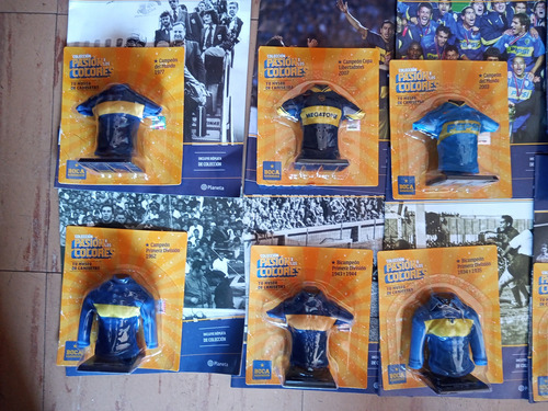 Coleccion Completa 12 Camisetas De Boca Pasion X Los Colores