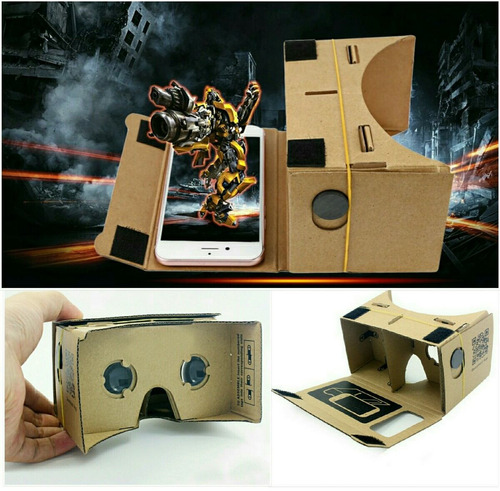 Gafas Realidad Virtual Para Celular Google Cardboard (cartón