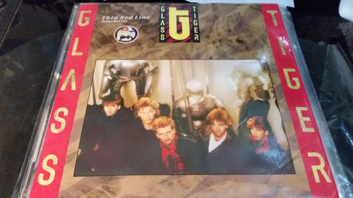 Glass Tiger Thin Red Line Vinilo Maxi Raro De Ver Uk 1986