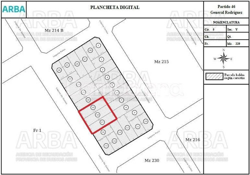 Imagen 8 de 8 de Terreno Fraccion En Venta O Permuta Sobre Colectora Acceso Oeste - General Rodríguez - G.b.a. Zona Oeste