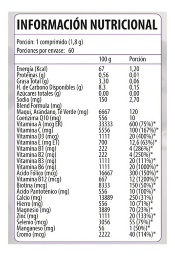 Vitamin Up Multiwoman 60 Comprimidos Newscience Sin Sabor
