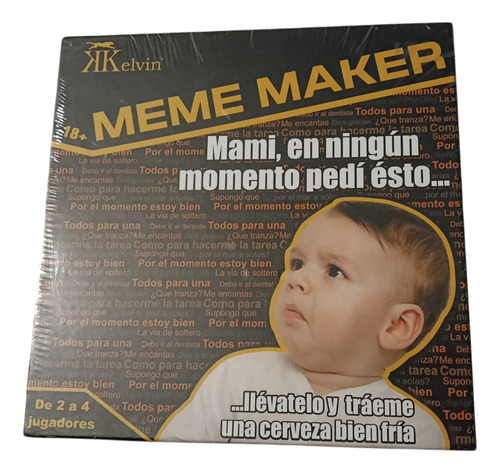Juego De Mesa Meme Maker De Kelvin