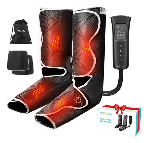 Alljoy Leg And Foot Massager With Heat, Air Compression Leg