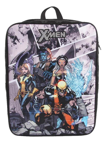 Mochila Escolar X-men Marvel Desenho Grande Mutante Costas