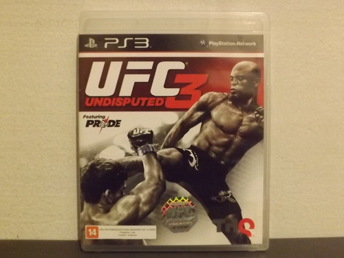 Ps3 Ufc Undisputed 3 - 100% Em Português - Completo...